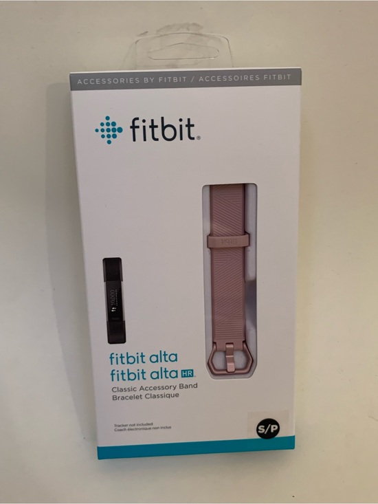 fitbit Other - fitbit alta HR Classic Accessory Band in Soft Pink, size S Genuine